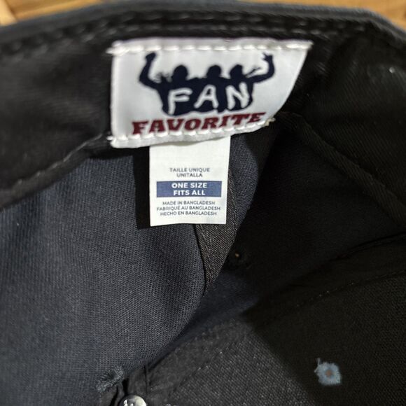 Tampa Bay Rays Baseball Ball Hat Blue Fitted Cap Hook/Eye Closure One Size NEW - Picture 2 of 4